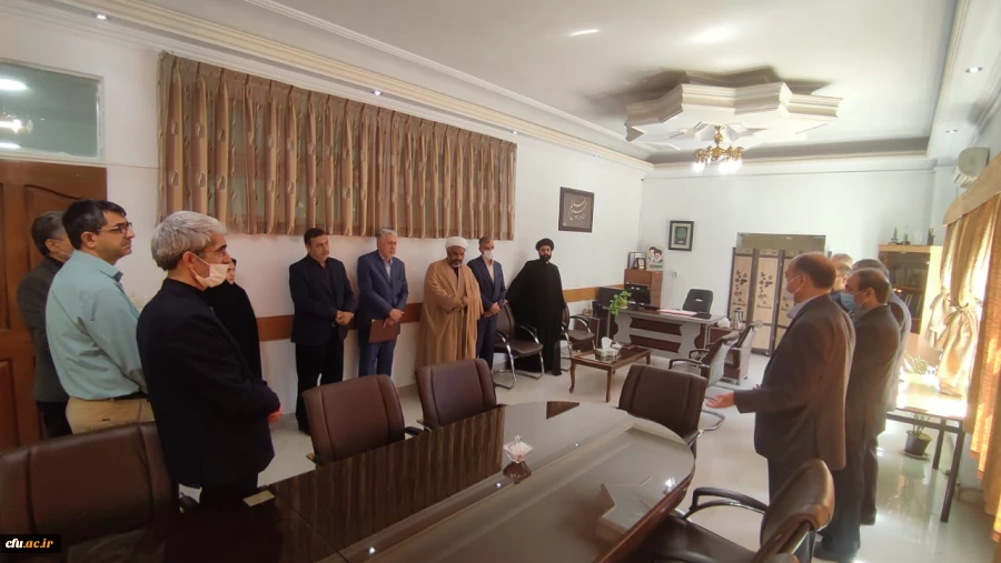 برگزاری آئین تکریم و معارفه معاون آموزشی، پژوهشی و فرهنگی پردیس شهید بهشتی مشهد