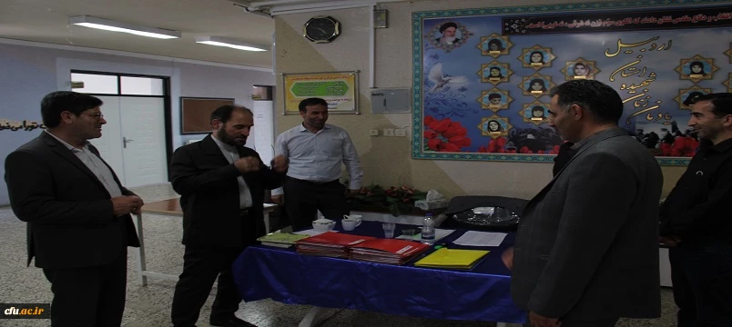 بازدید مدیرکل آموزش و پرورش اردبیل از فرایند برگزاری مصاحبه داوطلبان ورود به دانشگاه فرهنگیان اردبیل