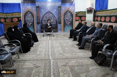 با حضور سرپرست اداره کل فرهنگی دانشگاه صورت گرفت:

دیدار مسئولان دانشگاه فرهنگیان لرستان با نماینده ولی فقیه استان و امام جمعه شهر خرم آباد