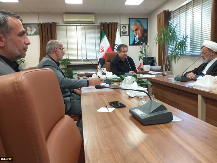 نشست مسئولین دانشگاه فرهنگیان مازندران با دکتر سلگی معاونت محترم سیاسی، امنیتی و اجتماعی استاندار مازندران
 2