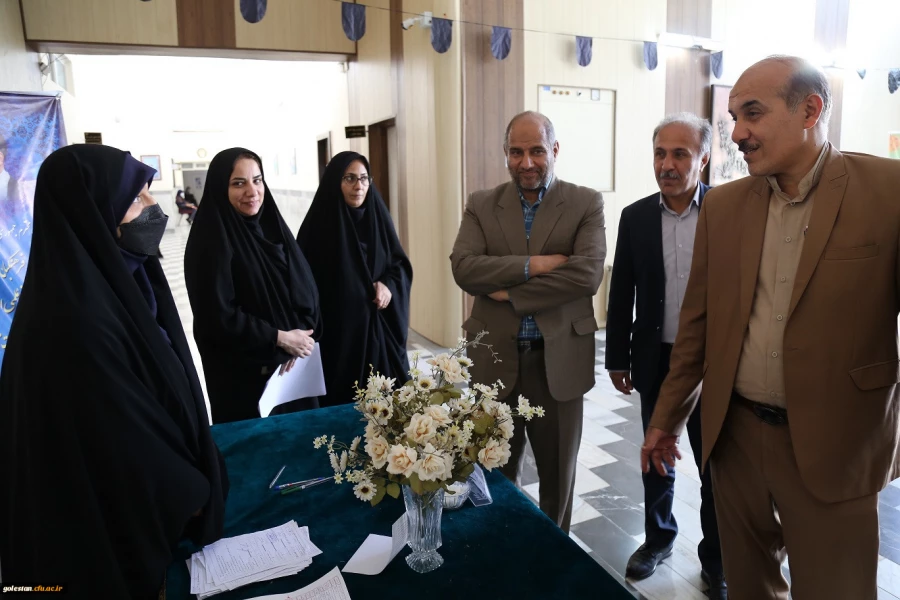 بازدید مدیر کل آموزش پرورش استان گلستان از فرایند مصاحبه داوطلبان ورود به دانشگاه فرهنگیان 5