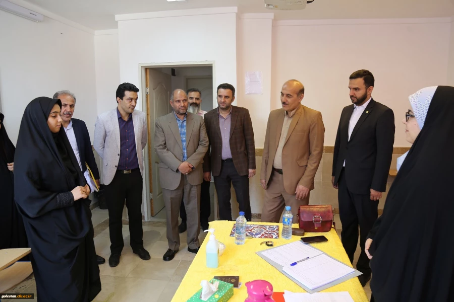بازدید مدیر کل آموزش پرورش استان گلستان از فرایند مصاحبه داوطلبان ورود به دانشگاه فرهنگیان 6