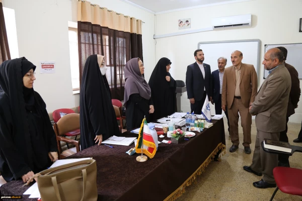 بازدید مدیر کل آموزش پرورش استان گلستان از فرایند مصاحبه داوطلبان ورود به دانشگاه فرهنگیان 8