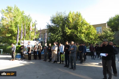 اعزام کاروان دانشجویی دانشگاه فرهنگیان استان مرکزی به مراسم پیاده روی اربعین