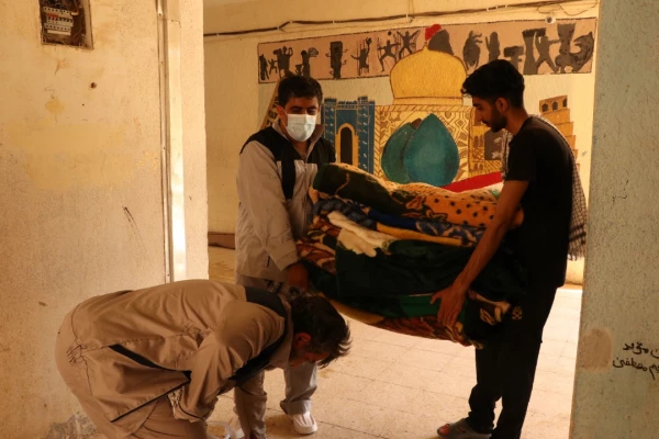 آماده سازی موکب دانشگاه فرهنگیان در کربلا 2