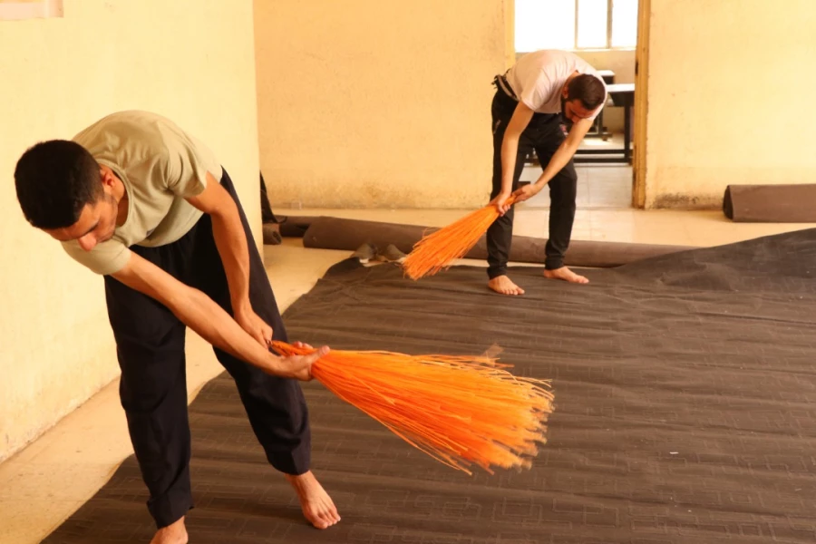 آماده سازی موکب دانشگاه فرهنگیان در کربلا 3