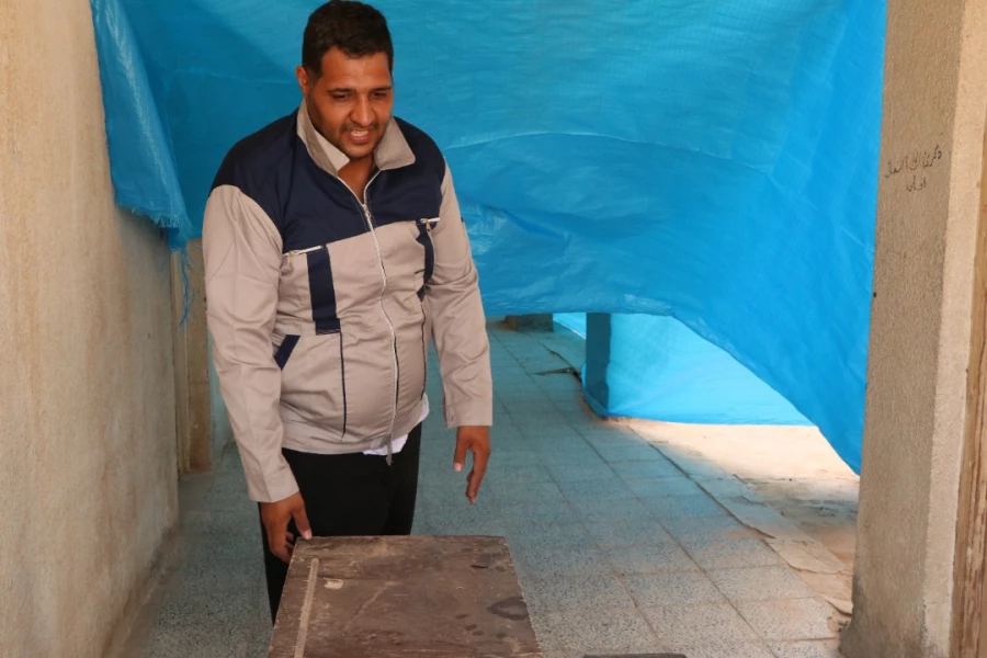 آماده سازی موکب دانشگاه فرهنگیان در کربلا 8