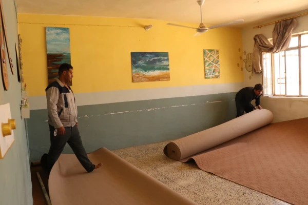 آماده سازی موکب دانشگاه فرهنگیان در کربلا 9