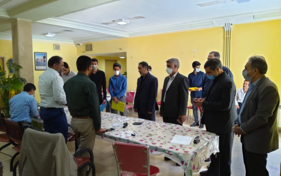 
بازدید از فرایند انجام مصاحبه داوطلبان ورود به دانشگاه فرهنگیان 2