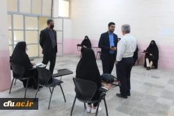 بازدید از فرآیند برگزاری مصاحبه داوطلبان ورود به دانشگاه فرهنگیان 4