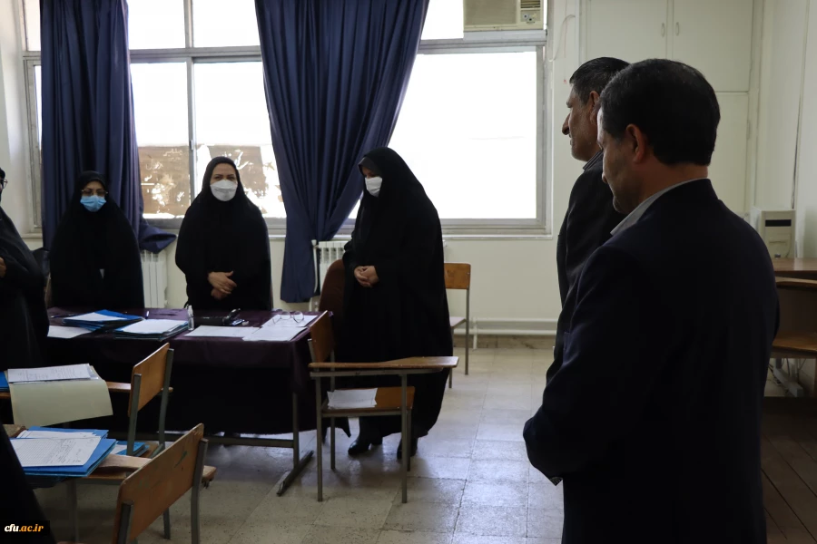 بازدید مدیرکل آموزش و پرورش استان از فرایند مصاحبه داوطلبان ورود به دانشگاه فرهنگیان 4