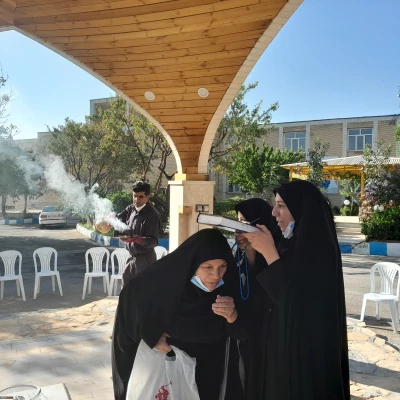 اعزام دومین کاروان دانشجویی دانشگاه فرهنگیان استان مرکزی به مراسم پیاده روی اربعین 3