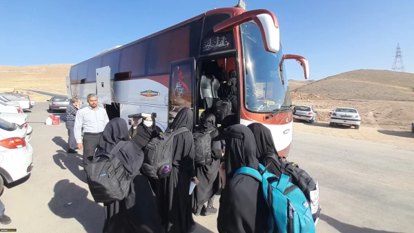 اعزام دومین کاروان دانشجویی دانشگاه فرهنگیان استان مرکزی به مراسم پیاده روی اربعین 5