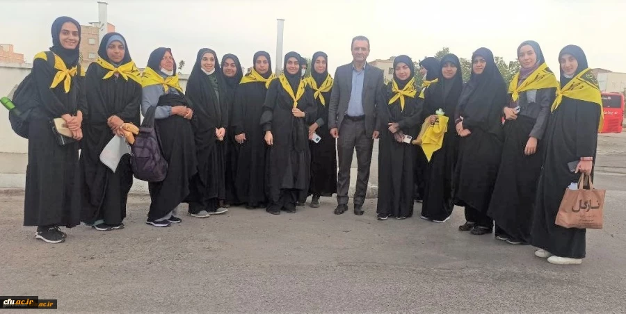 بدرقه کاروان پردیس امام خمینی(ره) گرگان به سفر اربعین 4