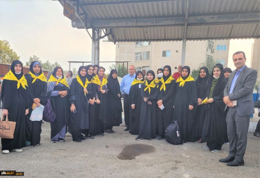 بدرقه کاروان پردیس امام خمینی(ره) گرگان به سفر اربعین 6