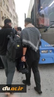 اعزام کاروان دانشجویی دانشگاه فرهنگیان استان بوشهر به مراسم پیاده روی اربعین 6