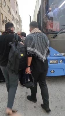 اعزام کاروان دانشجویی دانشگاه فرهنگیان استان بوشهر به مراسم پیاده روی اربعین 6