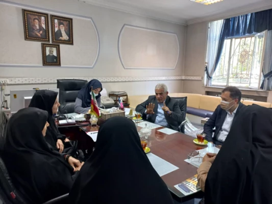 بازدید رییس اداره اجرای دوره های کوتاه مدت و هیات همراه سازمان مرکزی از تشکیل کلاس و روند اجرای دوره مهارت آموزی سال  1401 2