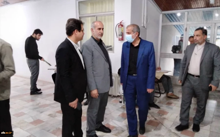 بازدید سرزده مدیر پردیس های دانشگاه فرهنگیان استان مازندران از فرایند مصاحبه دانشگاه فرهنگیان
 2