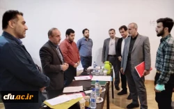 بازدید سرزده مدیر پردیس های دانشگاه فرهنگیان استان مازندران از فرایند مصاحبه دانشگاه فرهنگیان
 4