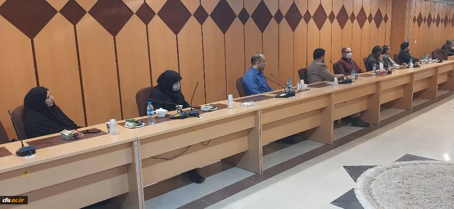 جلسه شورای اداری دانشگاه فرهنگیان استان لرستان همزمان با جشنواره کشوری قرآن وعترت 5