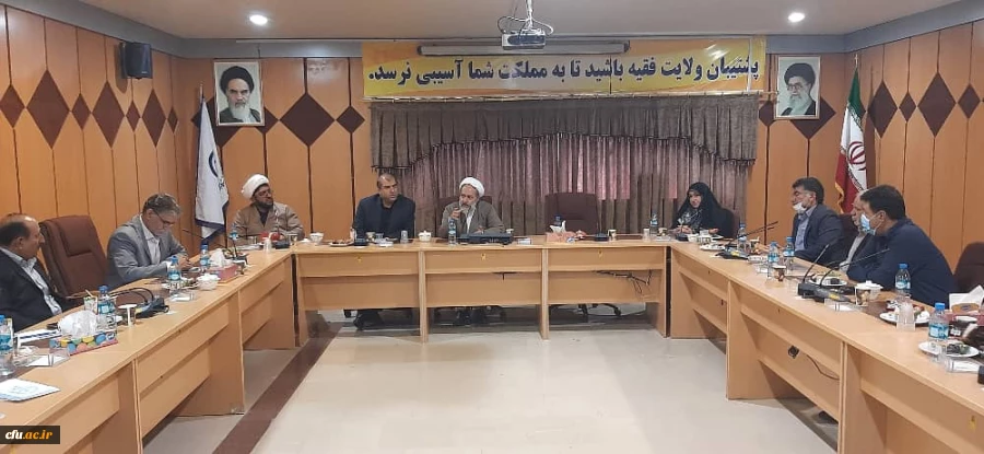جلسه شورای اداری دانشگاه فرهنگیان استان لرستان همزمان با جشنواره کشوری قرآن وعترت 10
