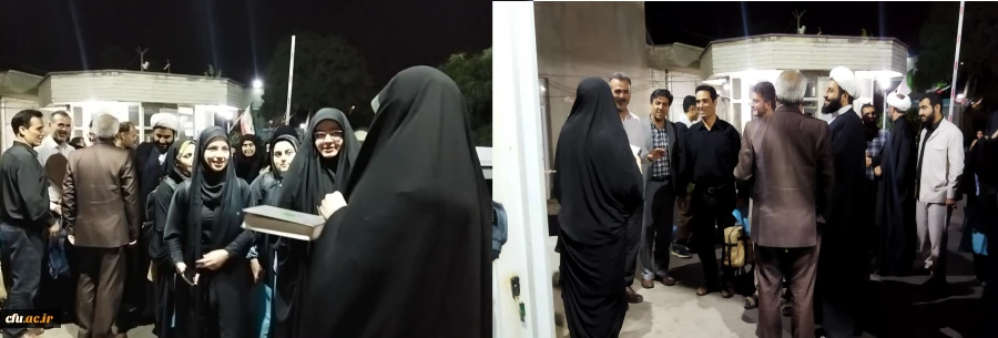 اعزام کاروان دانشگاهیان فرهنگیان استان آذربایجان شرقی به مراسم پیاده روی اربعین 2