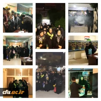 دانشجو معلمان استان گلستان در موکب دانشگاه فرهنگیان در کربلا