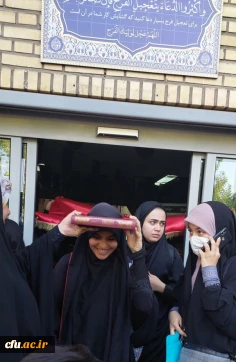 دانشجو معلمان پردیس شهیده بنت الهدی صدر قزوین