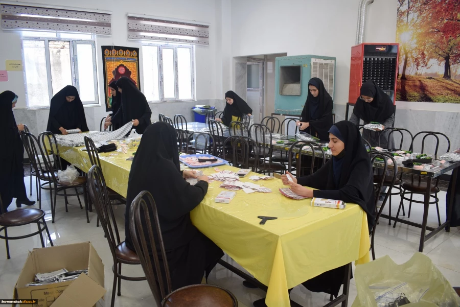 موکب شهدای تربیت معلم دانشگاه فرهنگیان کرمانشاه در مسیر کربلای معلی 8