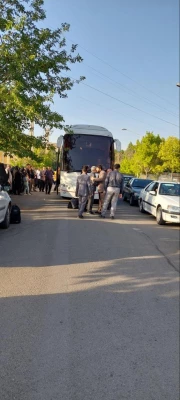 اعزام دانشجو معلمان پردیس شهیده بنت الهدی صدر قزوین به پیاده روی معنوی اربعین 3