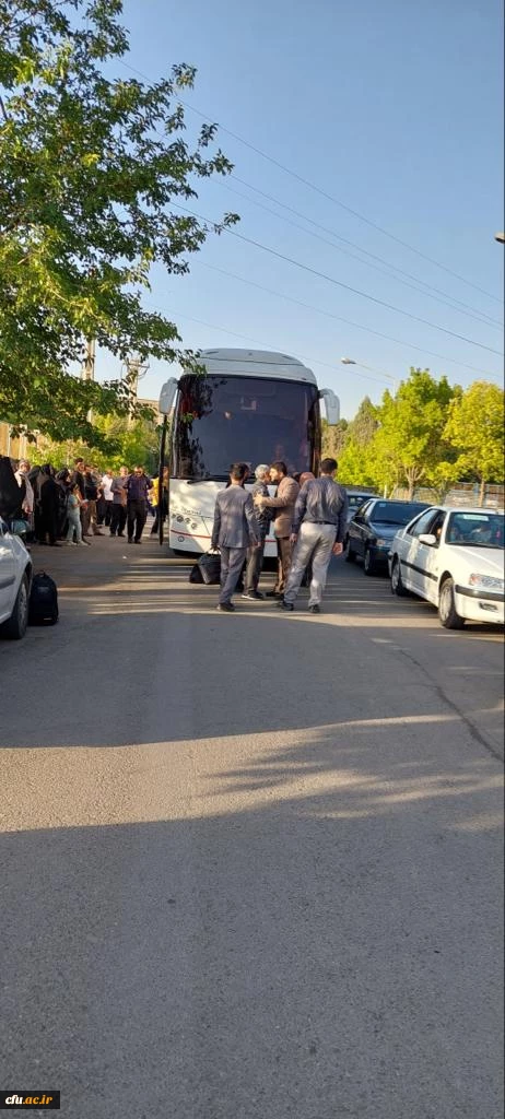 اعزام دانشجو معلمان پردیس شهیده بنت الهدی صدر قزوین به پیاده روی معنوی اربعین 3