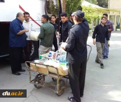 اعزام 100 نفر از دانشجو معلمان پردیس های استان جهت حضور در رزمایش معنوی اربعین حسینی (ع)
 3