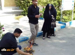 اعزام 100 نفر از دانشجو معلمان پردیس های استان جهت حضور در رزمایش معنوی اربعین حسینی (ع)
 4