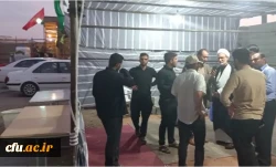 بازدید معاون فرهنگی و اجتماعی سازمان مرکزی از موکب شهدای تربیت معلم دانشگاه فرهنگیان کرمانشاه 4