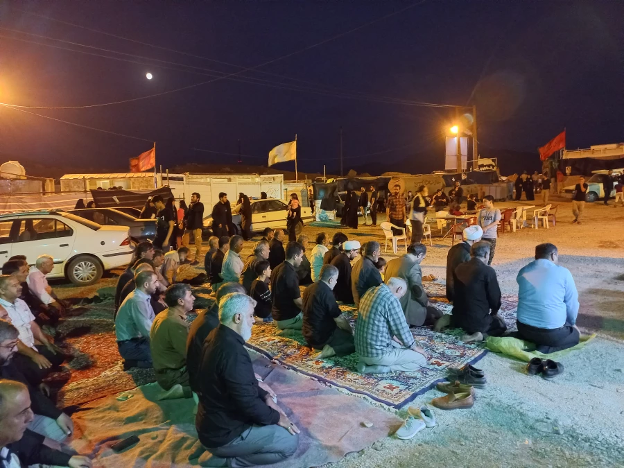 بازدید معاون فرهنگی و اجتماعی سازمان مرکزی از موکب شهدای تربیت معلم دانشگاه فرهنگیان کرمانشاه 6