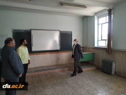 بازدید سرپرست مدیریت امور پردیس های استان تهران از دبیرستان ملاصدرا شهرری 2