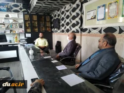 بازدید سرپرست مدیریت امور پردیس های استان تهران از دبیرستان ملاصدرا شهرری 6