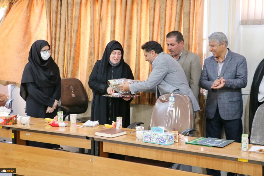 مراسم معارفه و تکریم سرپرست جدید و سابق پردیس شهیده بنت الهدی صدر 3