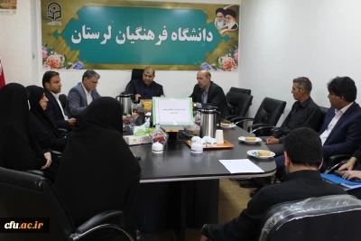 به منظور تمهید مقدمات مهر1401:

جلسه کمیته استانی تغذیه دانشگاه فرهنگیان لرستان برگزار شد