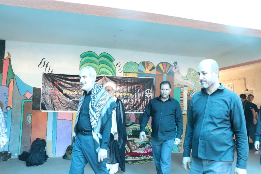 بازدید وزیر آموزش و پرورش از موکب دانشگاه فرهنگیان در کربلا 4