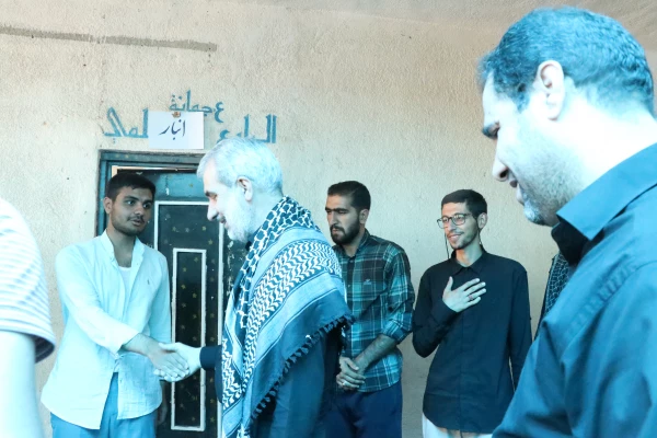 بازدید وزیر آموزش و پرورش از موکب دانشگاه فرهنگیان در کربلا 5