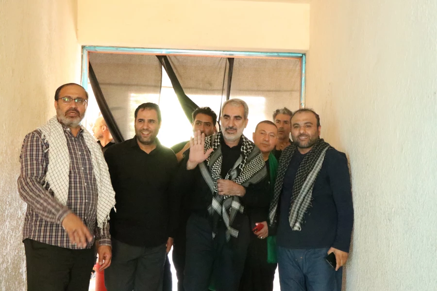 بازدید وزیر آموزش و پرورش از موکب دانشگاه فرهنگیان در کربلا 8