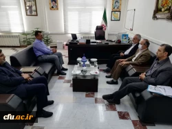 دیدار سرپرست دانشگاه فرهنگیان استان با رئیس سازمان مدیریت و برنامه ریزی 2