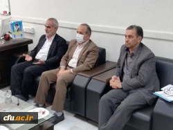 دیدار سرپرست دانشگاه فرهنگیان استان با رئیس سازمان مدیریت و برنامه ریزی 3