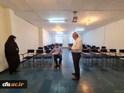 بازدید دکتر انصاری راد از آماده سازی پردیس فاطمه الزهرا تبریز برای آغاز آموزش حضوری دانشجویان در نیمسال تحصیلی جدید 1401 5