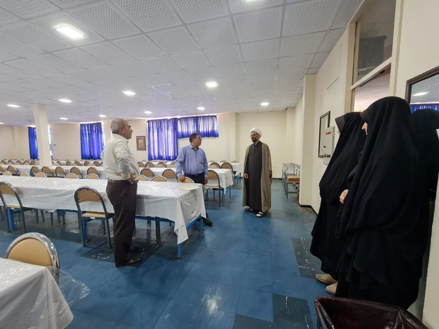 بازدید دکتر انصاری راد از آماده سازی پردیس فاطمه الزهرا تبریز برای آغاز آموزش حضوری دانشجویان در نیمسال تحصیلی جدید 1401 9