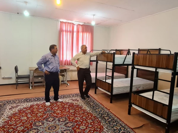 بازدید دکتر انصاری راد از آماده سازی پردیس فاطمه الزهرا تبریز برای آغاز آموزش حضوری دانشجویان در نیمسال تحصیلی جدید 1401 12