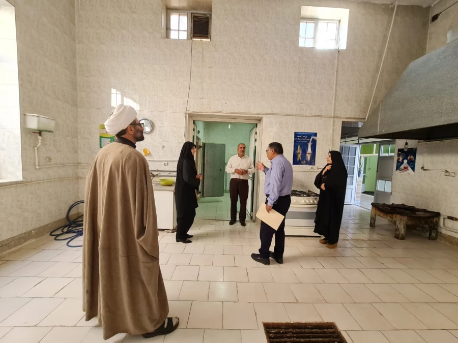 بازدید دکتر انصاری راد از آماده سازی پردیس فاطمه الزهرا تبریز برای آغاز آموزش حضوری دانشجویان در نیمسال تحصیلی جدید 1401 14