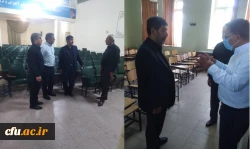 بازدید دکتر محمدی سرپرست معاونت سیاسی، امنیتی و اجتماعی استانداری استان آذربایجان شرقی و دکتر انصاری راد معاون دانشجویی دانشگاه فرهنگیان 2